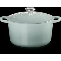 Le Creuset Bräter hoch SIGNATURE Sea Salt, Pfanne +