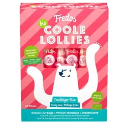 Fredo’s Coole Lollies Fruchtiger Mix bio (10St)