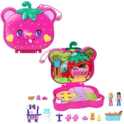 MATTEL HRD35 Polly Pocket Erdbeer-Bärchen Schatulle