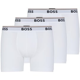 Boss Herren Boxer Briefs, 3er Pack, White, XL