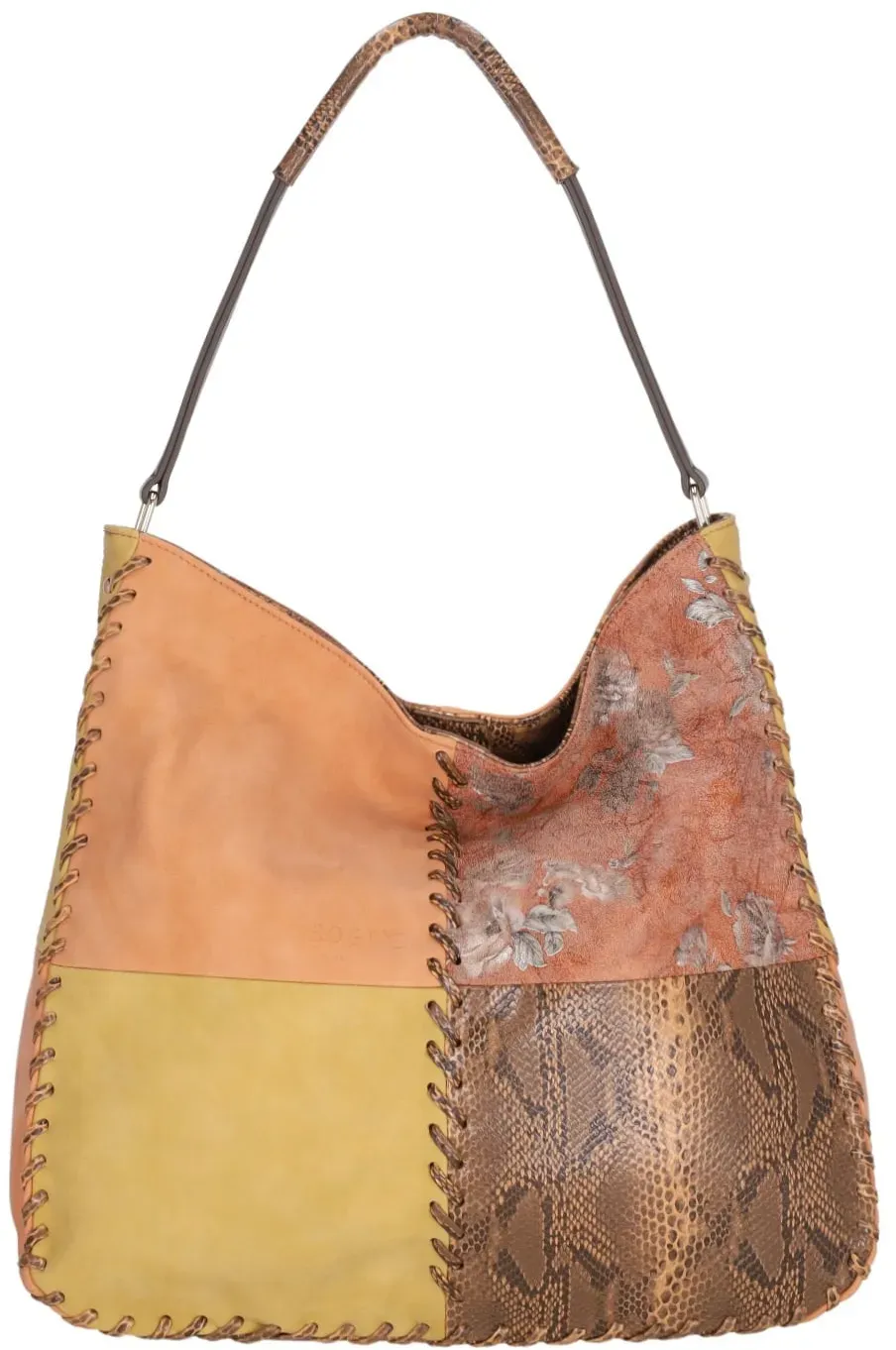 Bogy's Beuteltasche Hippy Romance Bucket Bag 50532 orange-yellow