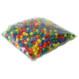 SIMM Spielwaren Mosaik Stecker Color 15 mm 1000 Stück