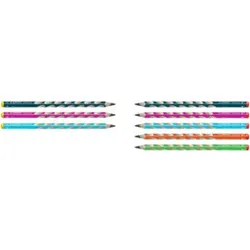 Bleistift EASYgraph 2B rechts grün STABILO 322/04-2B