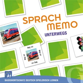 Hueber SPRACHMEMO Unterwegs: Basiswortschatz Deutsch spielerisch Lernen
