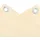 vidaXL Balkon-Sichtschutz Creme 700x120 cm PVC