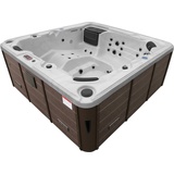 Canadian Spa Whirlpool Toronto UV 6 Personen Whirlpool, inkl. Abdeckhilfe und Stufe
