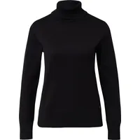 s.Oliver Slim-Fit-Pullover mit Ajour-Details Schwarz L
