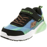 SKECHERS Jungen Thermoflux 2.0 Kodron sneakers sports shoes, Blue Lime Textile Black Orange Trim, 29 EU