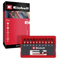 Einhell Impact Bit Taschenbox 11tlg 118673 Bit-Set 1/4 (6.3
