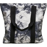 URBAN CLASSICS Unisex Tasche Tie Dye Tote Bag mit Reißverschluss, Tragetasche für Männer und Frauen in Batik Optik, one size