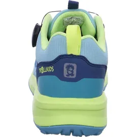 TROLLKIDS Trollfjord Hiker Low XT in Blau - 39