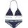 s.Oliver Triangel-Bikini Audrey Punkte-Streifen-Mix Blau 146/152