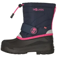 TROLLKIDS Telemark Winter Boots PRO Blau/Pink 38