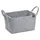 Kela Aufbewahrungskorb Fay Filz 35 x 25 x 20 cm grau