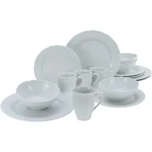 CreaTable Kombiservice Flora 16-tlg. weiß