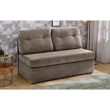 Jockenhöfer Schlafcouch Polyester 2-Sitzer Grau