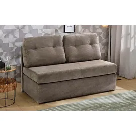 Jockenhöfer Schlafcouch Polyester 2-Sitzer Grau
