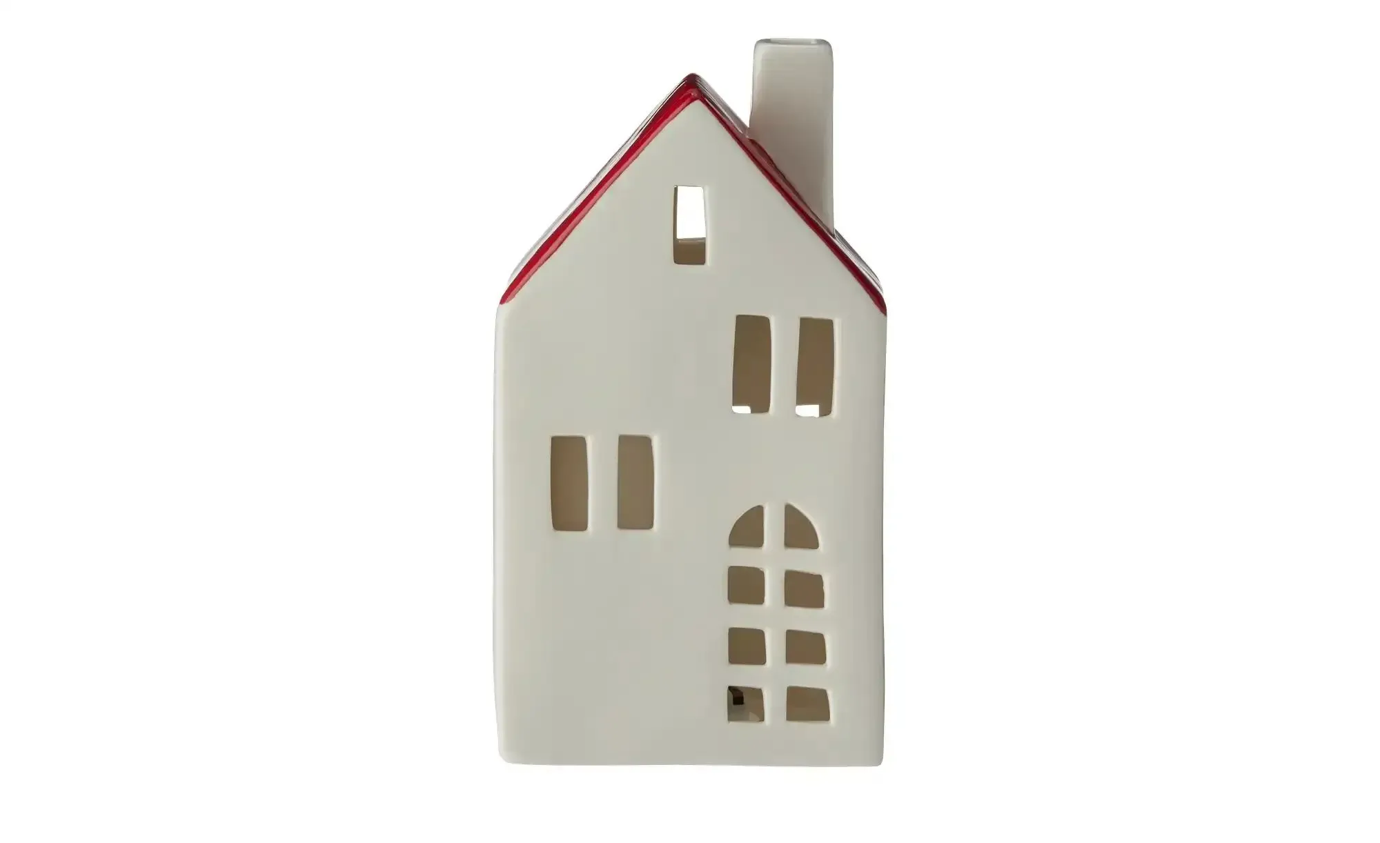 HOME STORY LED Haus   , Porzellan , Maße (cm): B: 9,7 H: 15 T: 7.1