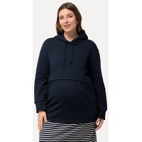 Ulla Popken Damen große Größen Übergrößen Bellieva Hoodie, GOTS,