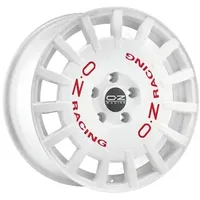 OZ Rally Racing 7,0 x 17 4 x 108 ET40 Weiß/Rot