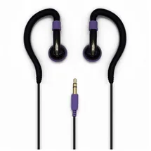 Vivanco VIVancoTMPerfekte Sport Over-Ear Headset Schwarz, sicherer Halt & starker Sound, mit Ohrbügel, 3,5 mm Klinke, 1,2 m Kabel - Schwarz