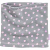 Playshoes Fleece-Schlauchschal Punkte, Grau