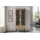 SalesFever Vitrine Torsby 79 x 43 x 179 cm Beige