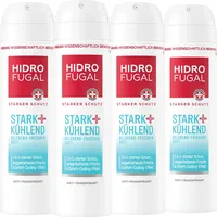Hidrofugal Deo-Spray Stark + Kühlend 4 x 150 ml
