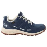 Jack Wolfskin Woodland 2 Texapore Low Damen dark blue/beige 40