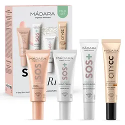 MÁDARA SOS Care Geschenkset für das Gesicht Farbton Medium