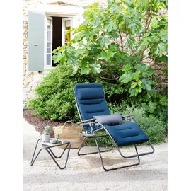 Lafuma Futura XL BeComfort Relaxsessel 76 x 90 x 127 cm bleu encre titane klappbar LFM3130-8900