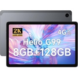 Tablet 10,4 Zoll 8GB RAM 128GB ROM Android Tablet mit MTK G99 Okta-Core CPU Kinder Tablet 2000 * 1200 FHD Auflösung, 8MP+5MP Kamera 6000mAh - Grau