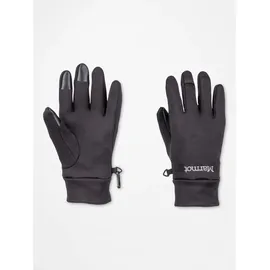 Marmot Power Stretch Connect Glove, Fleecehandschuhe, Winddicht, Wasserabweisend, Mit Touchscreen Funktion, Black, XS