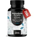 bloom naturals beauty supplements Aminosäuren Komplex Hochdosiert Vegan Tabletten 250 Stück
