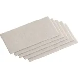 Metafranc WU0645416 Filzgleiter quadratisch, selbstklebend Beige (L x B) 200 mm x 100 mm 1 Set