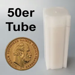 Goldmünze 50 x 20 Mark Wilhelm I. - Preußen Tube (Deutschland)
