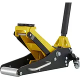 SucceBuy 1,5 Tonnen Wagenheber mit niedrigem Profil, Rennwagenheber aus Aluminium und Stahl mit Doppelkolben, Schnellhubpumpe, Hubbereich 80–365 mm
