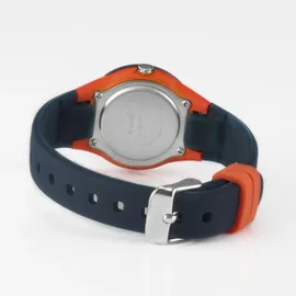 Sinar XB-47-12 10 mm Analog blau Silikonarmband orange onesize