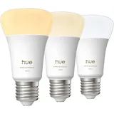 Philips Hue White Ambiance E27 1.100 lm 3er-Pack