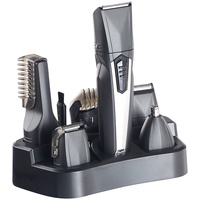 Sichler Men's Care Haarschneidemaschine: 10in1-Ganzkörper-Trimmer für Rasur, Frisur & Pflege, wasserfest IPX7 (Ganzkörpertrimmer, Nasenhaarschneider, Haarschneidemaschiene)