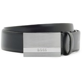 Boss Baxton Sz35 Leather Belt W115 Black