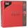 Papstar 50 Servietten "DAILY Collection" 1/4-Falz 32 cm x 32 cm rot
