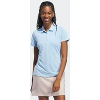 adidas Solid Performance Short Sleeve Poloshirt Clear Sky XS