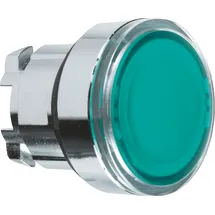 Schneider Electric Drucktaster flach, gn ZB4BA3