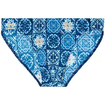HOM Badeslip 1er Pack Blau/Weiß S