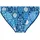 HOM Badeslip 1er Pack Blau/Weiß S