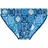 HOM Badeslip 1er Pack Blau/Weiß S