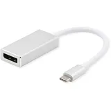 Value Display Adapter Typ C - DisplayPort 10,0 cm Silberfarben