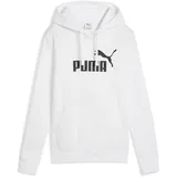 Puma ESS No. 1 Logo Hoodie Weiß S