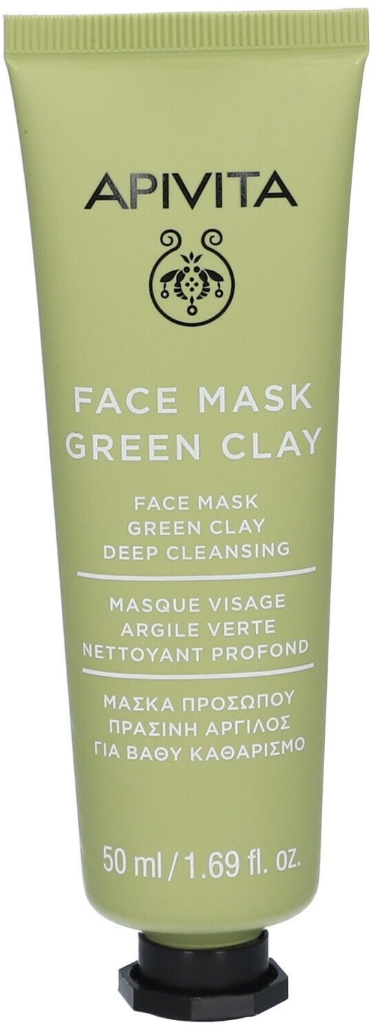 APIVITA Masque visage argile verte nettoyant profond 50 ml masque(s) pour le visage